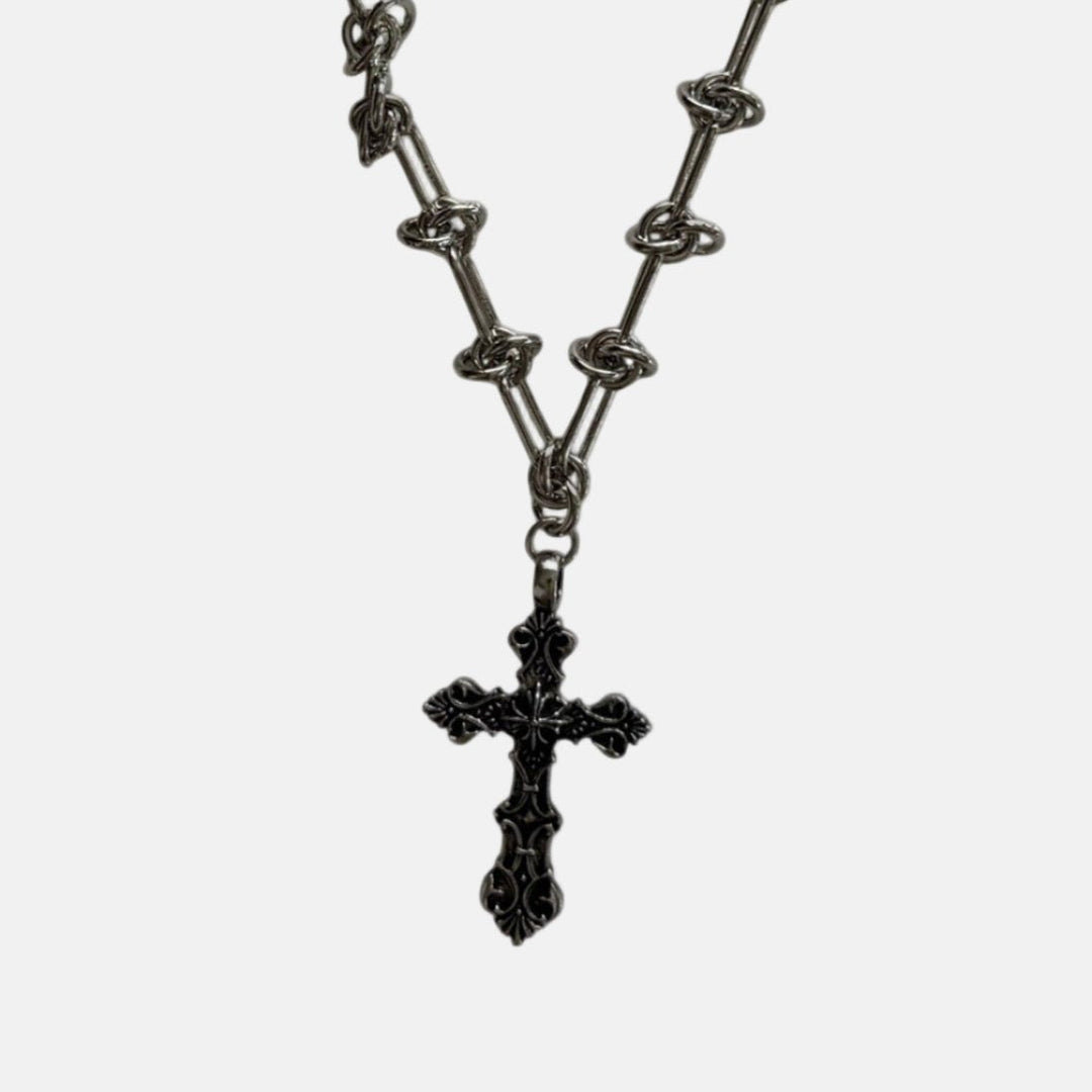 Linked Cross Necklace - Rynor
