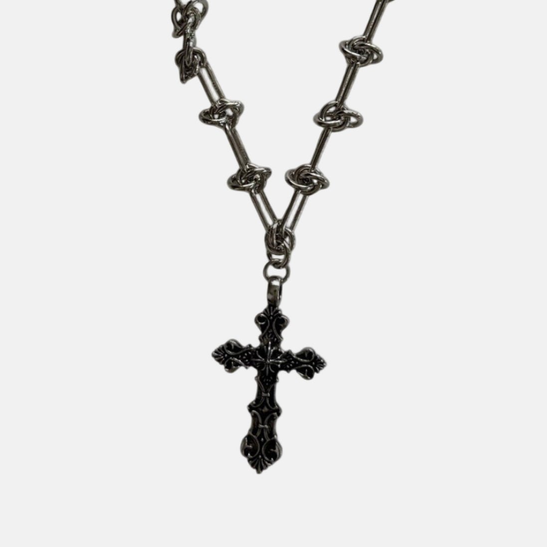 Linked Cross Necklace - Rynor