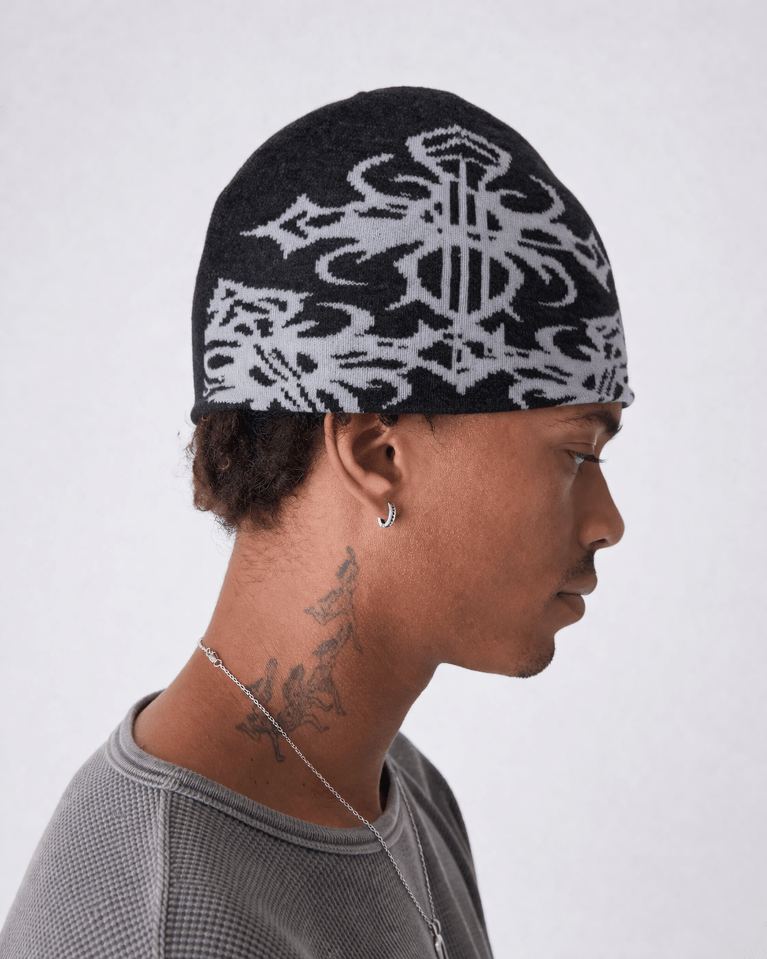 Gothic Cross Beanie - Rynor