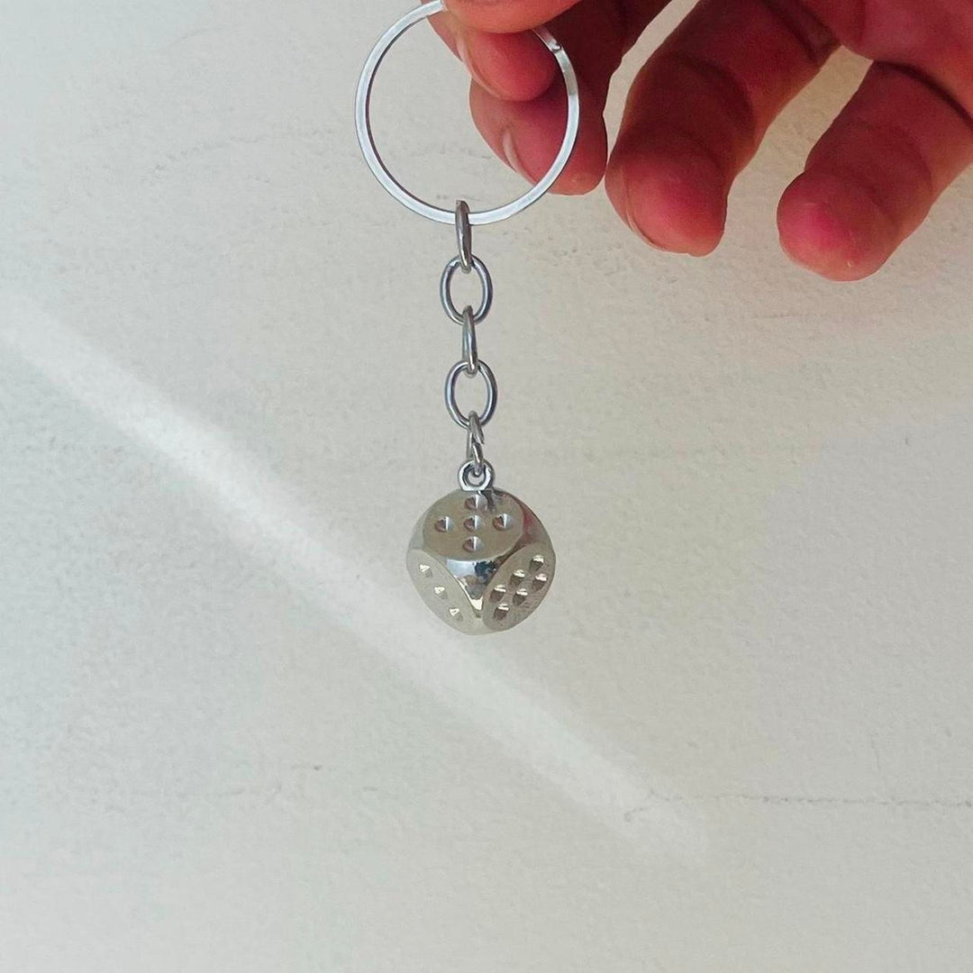 Lucky Dice Keychain