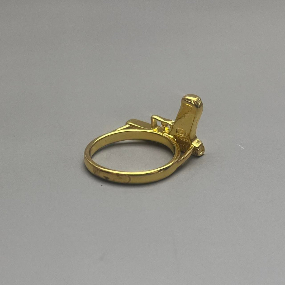 Gold Pistol Ring - Rynor