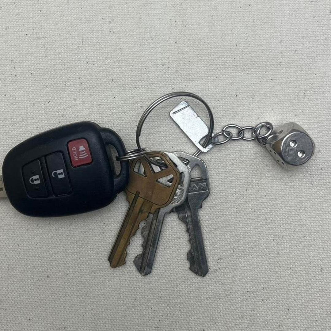 Lucky Dice Keychain