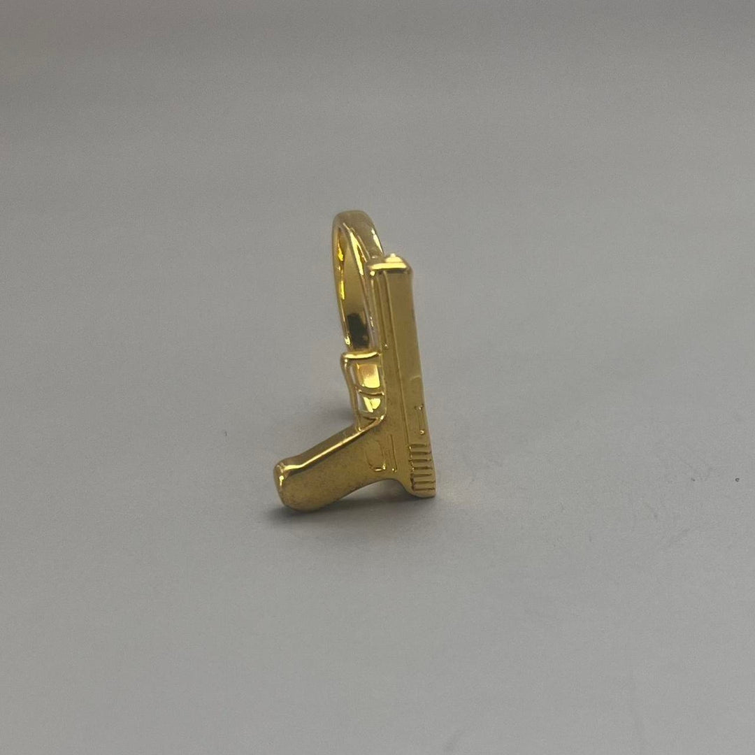 Gold Pistol Ring - Rynor
