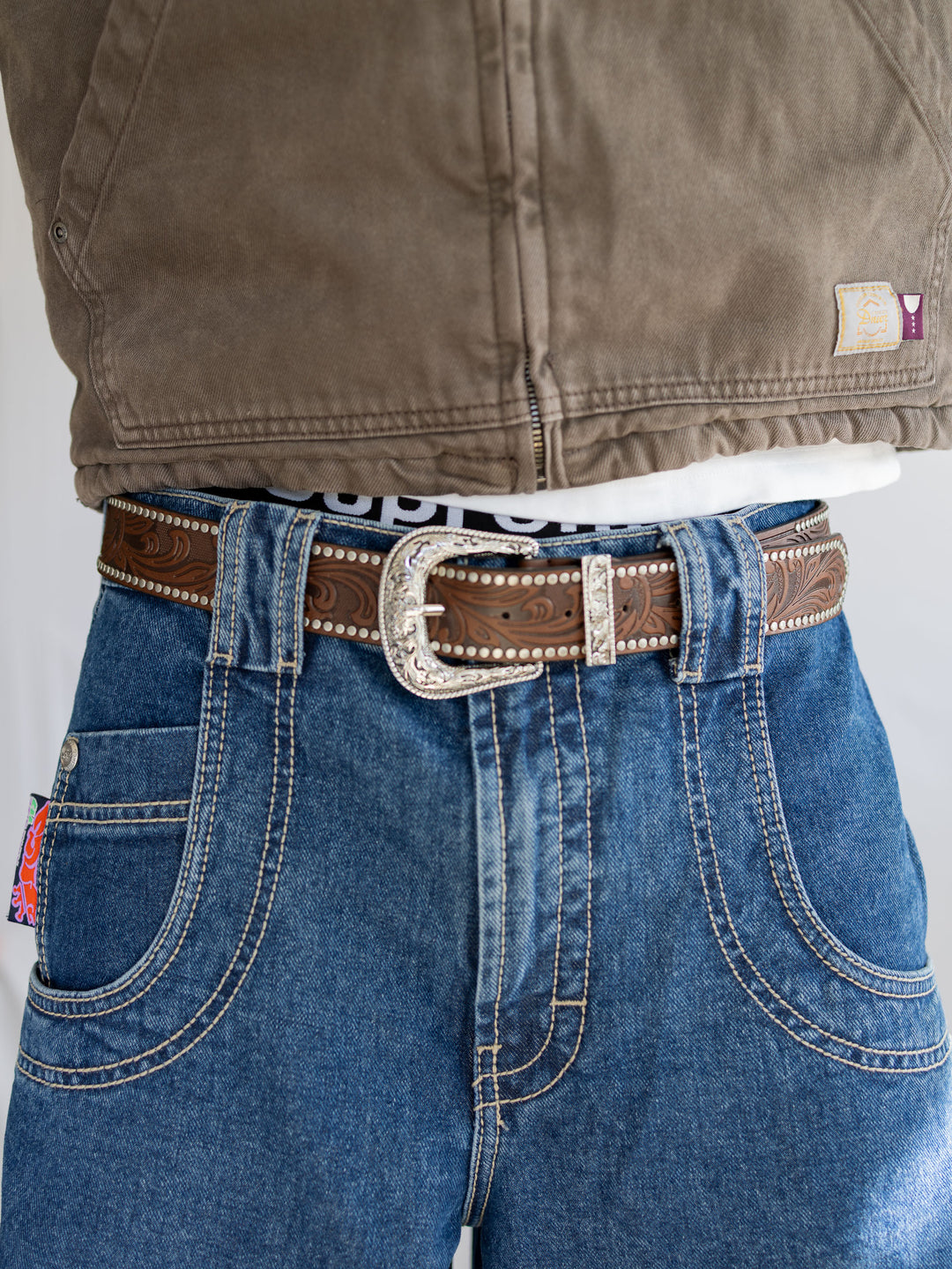 Frontier Stud Buckle Belt