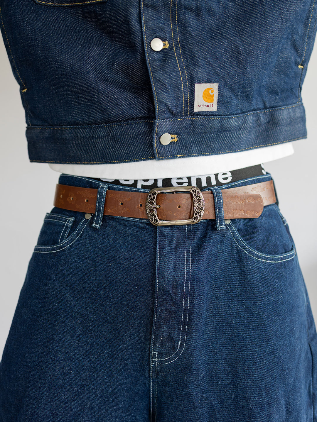 Ceinture à boucle western