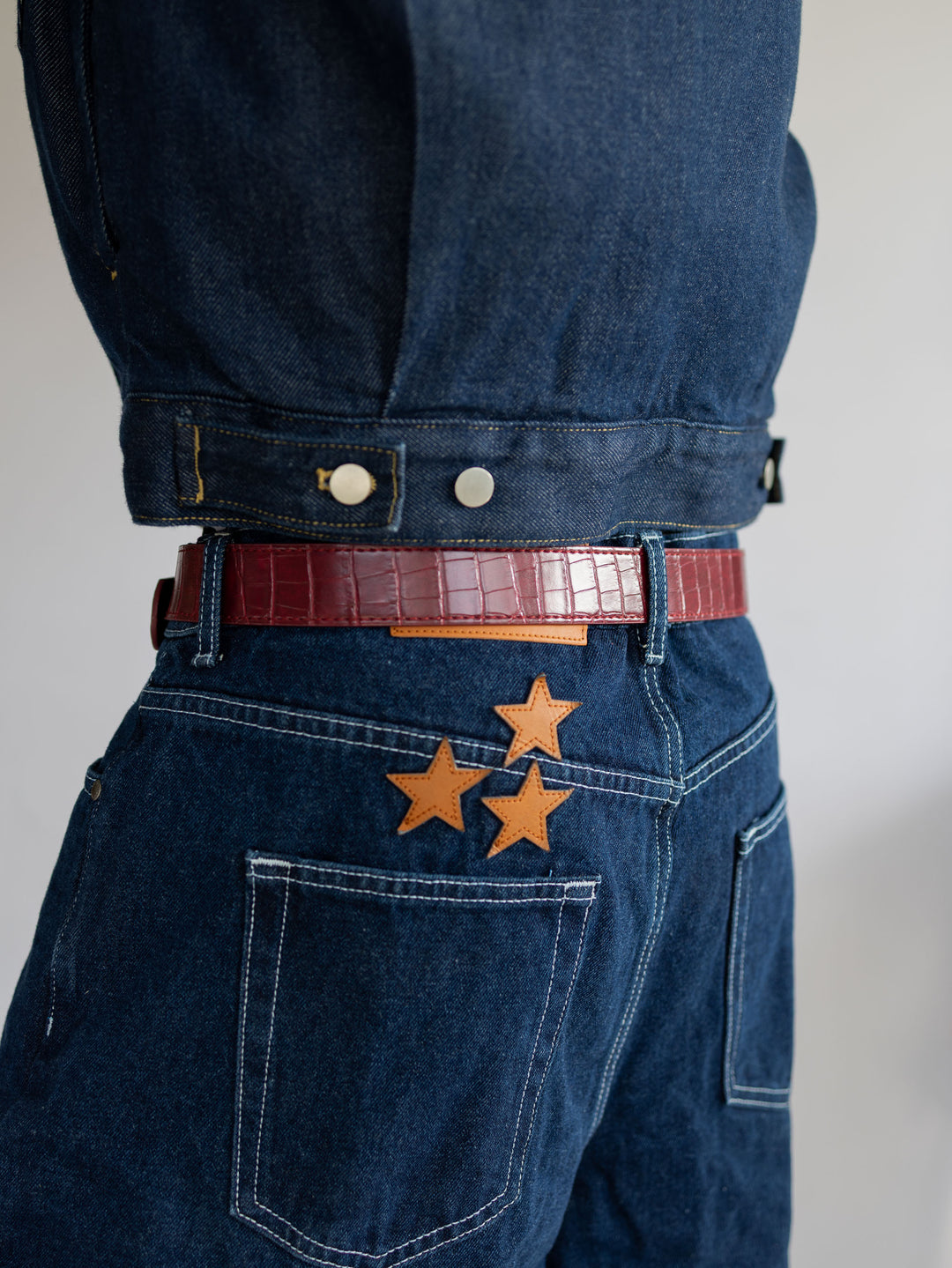 Ceinture à boucle étoile