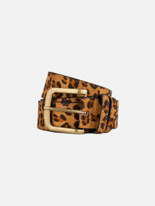 Ceinture à imprimé léopard
