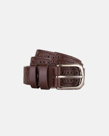 Ceinture marron travaillée