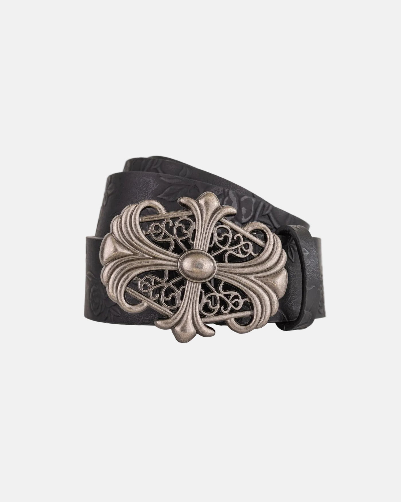 Ornate Cross Buckle Belt - Rynor