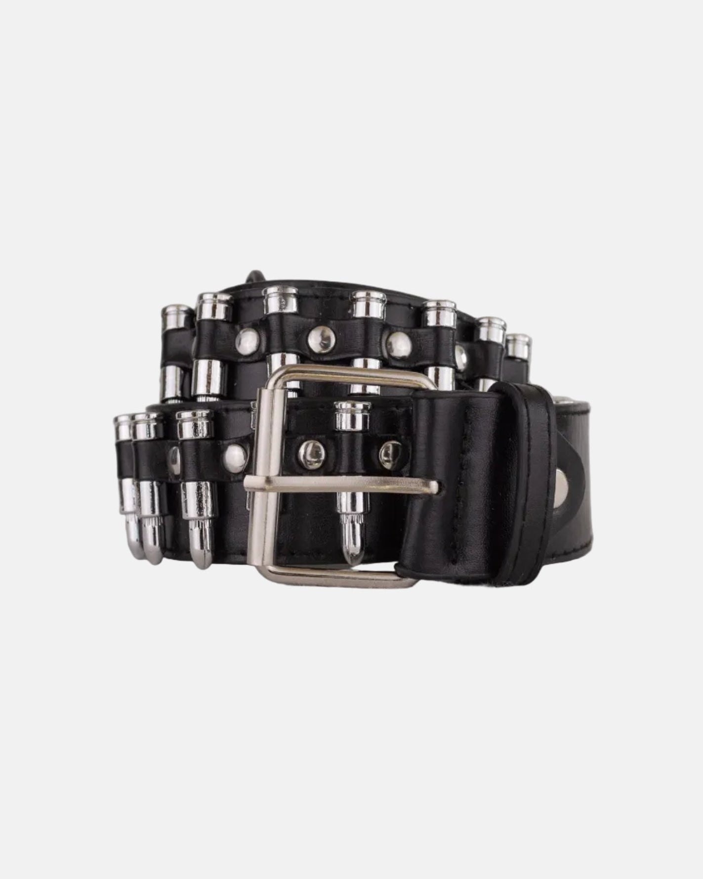 Black Studded Punk Belt - Rynor