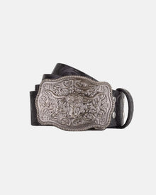 Ceinture western noire à boucle