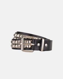 Ceinture noire cloutée