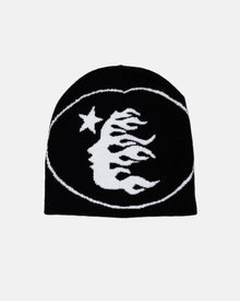 Flaming Faces Star Beanie