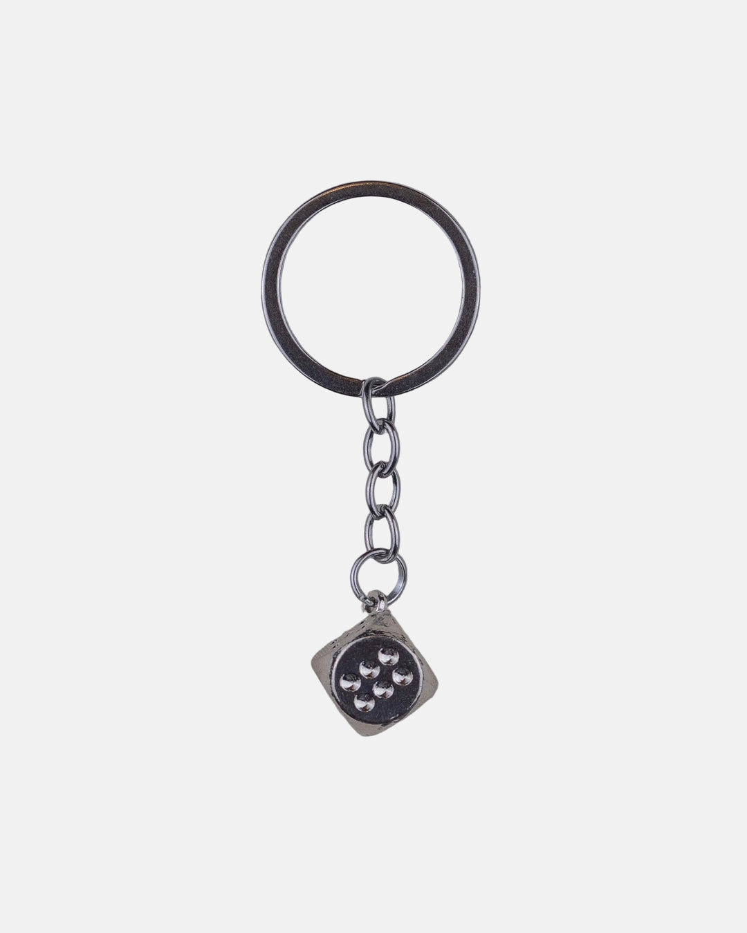 Silver Dice Keychain - Rynor