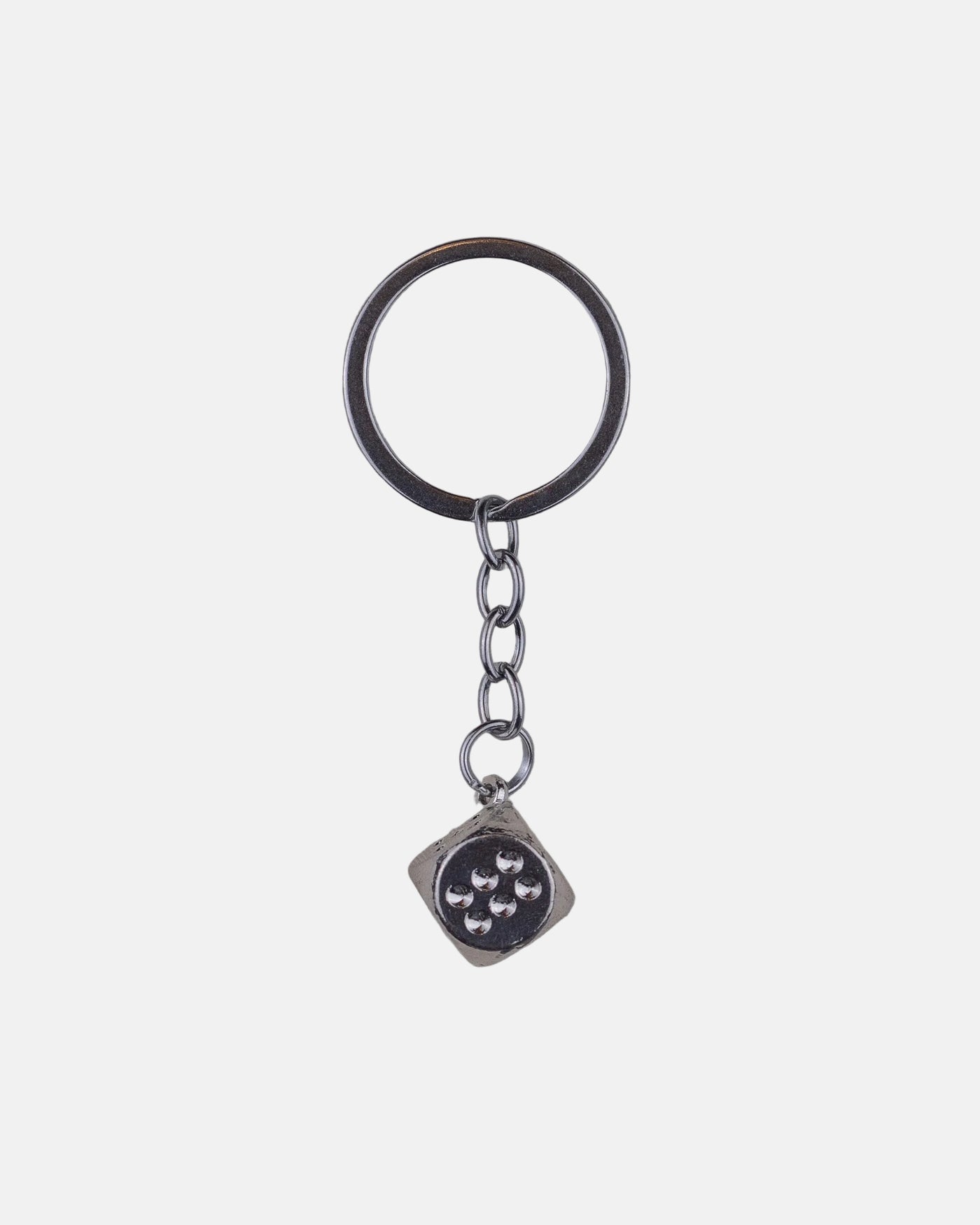 Silver Dice Keychain - Rynor
