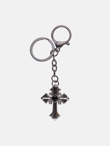 Blackstone Cross Keychain