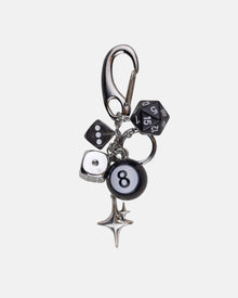 Dice & 8 Ball Keychain