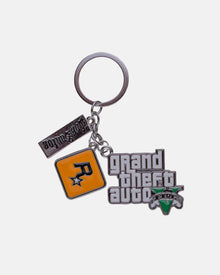 GTA Icon Charm Keychain