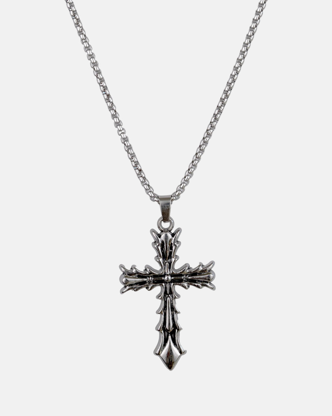 Spiked Cross Necklace - Rynor