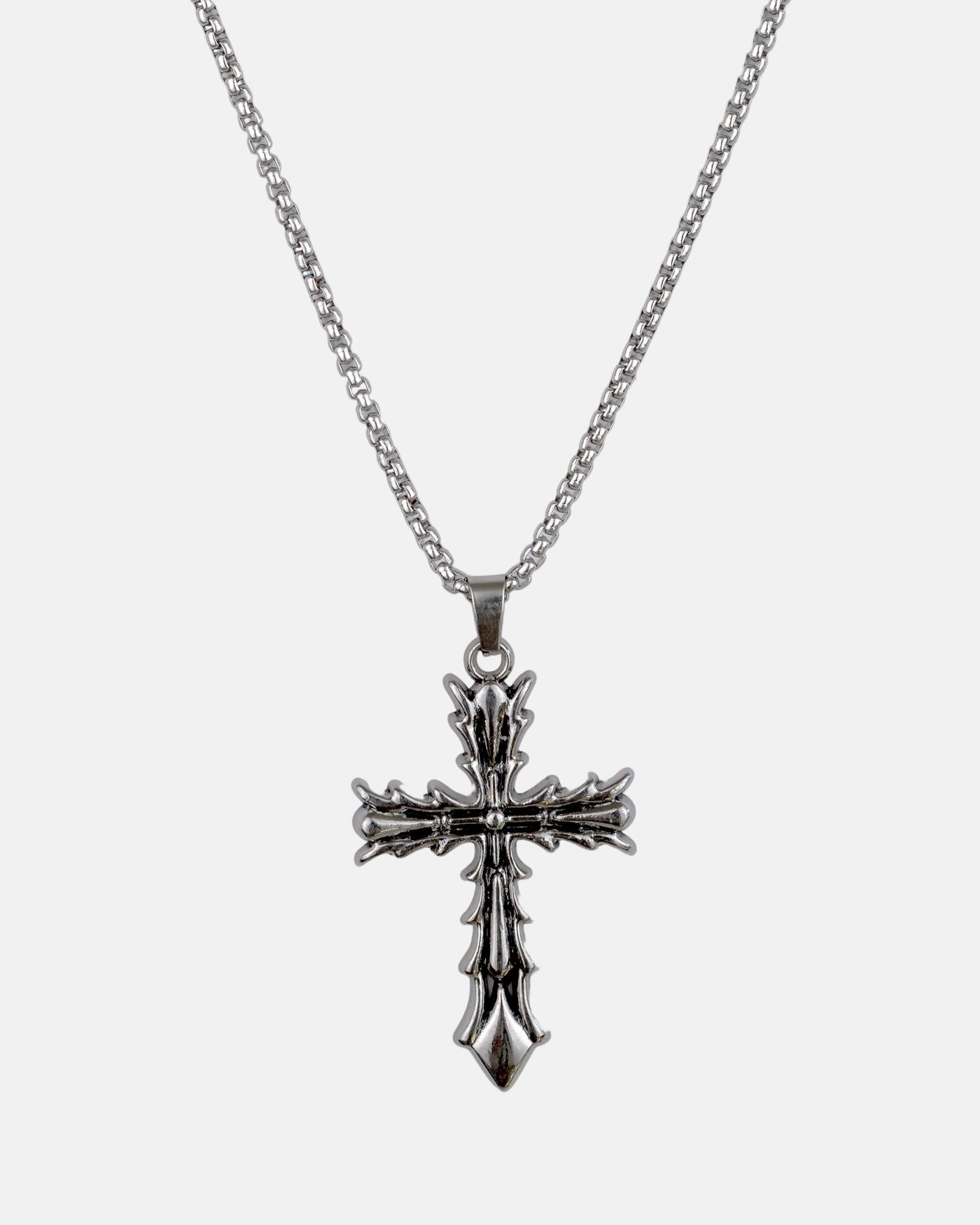 Spiked Cross Necklace - Rynor