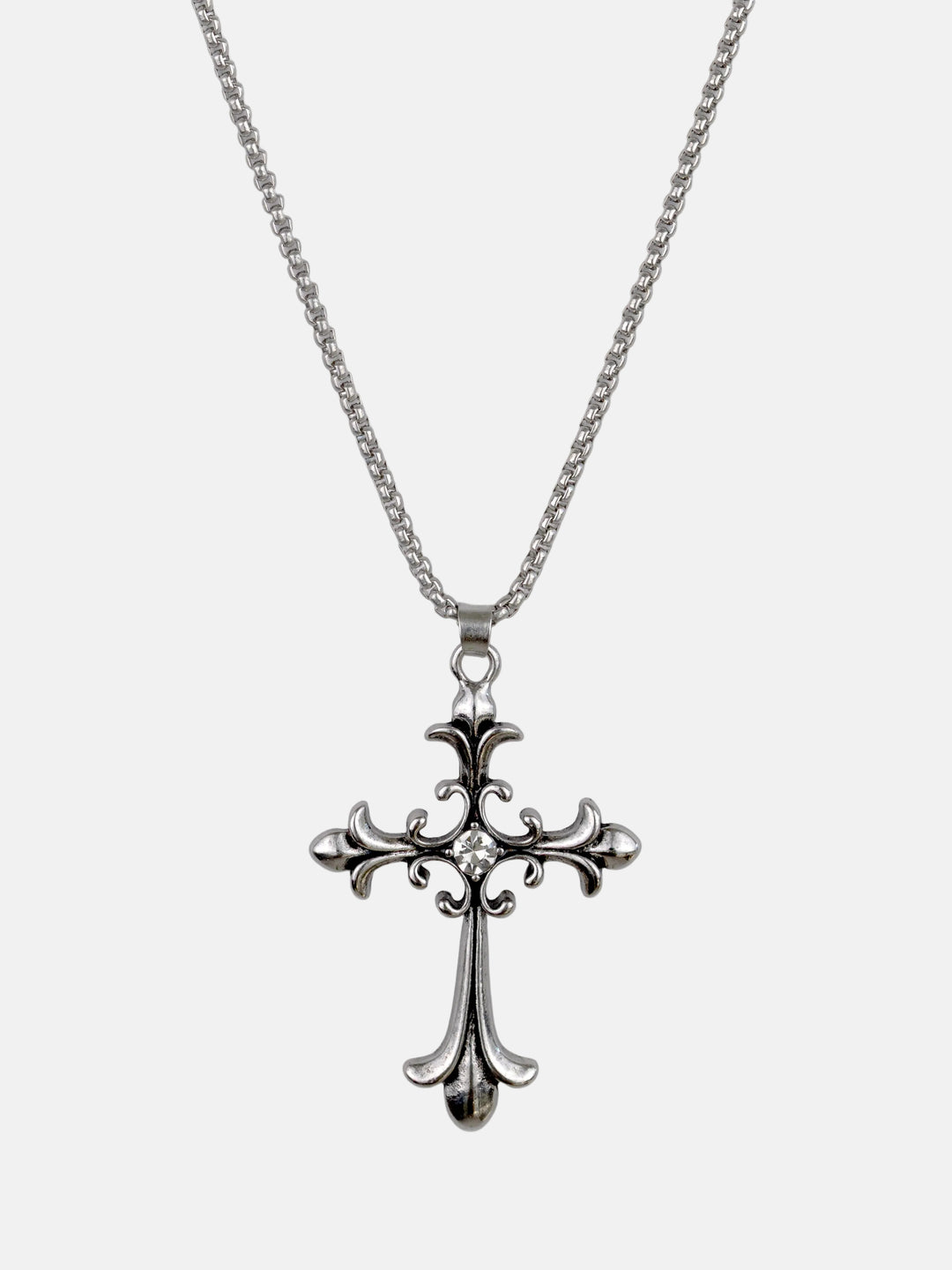 Midnight Cross Necklace