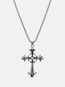 Midnight Cross Necklace