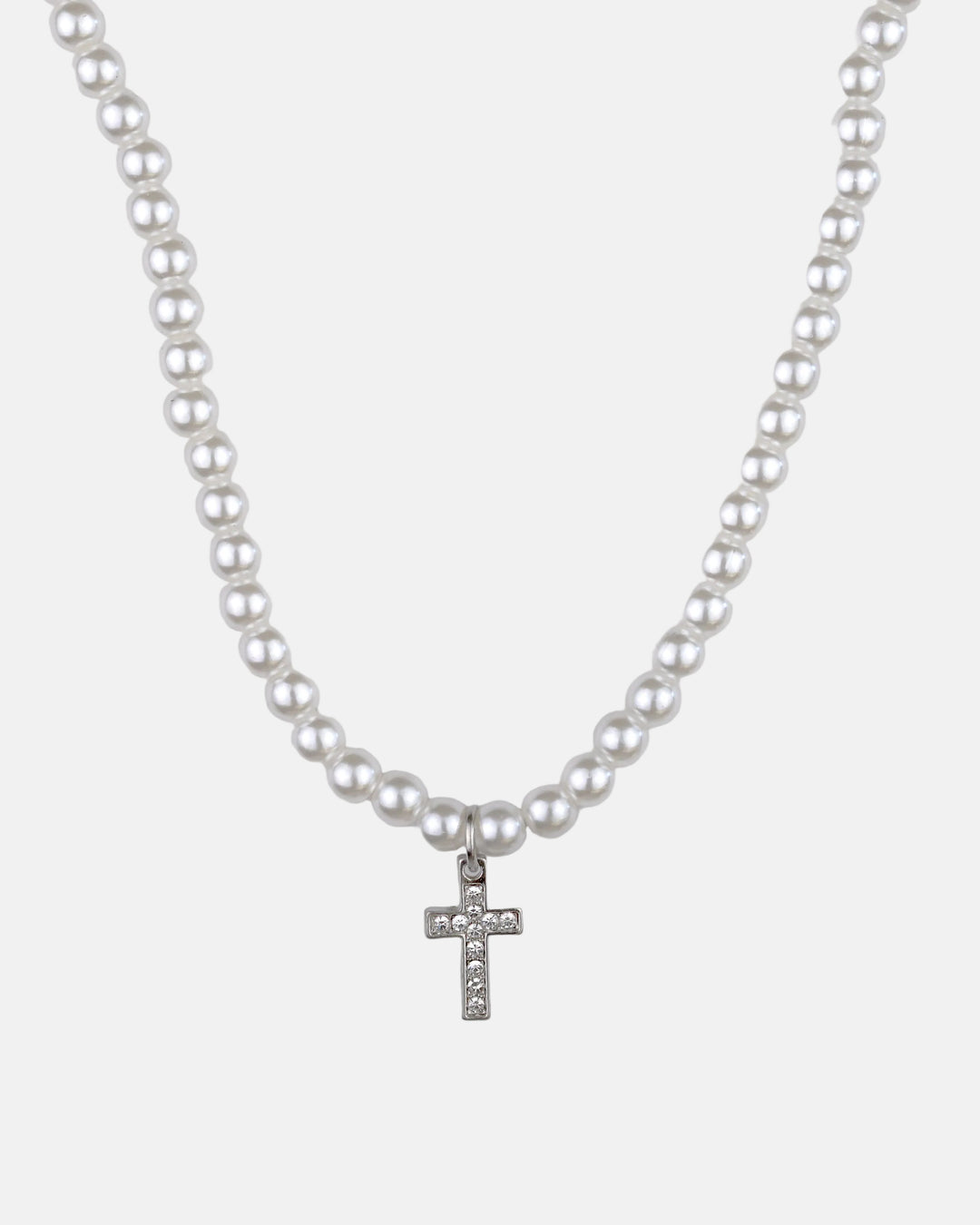 Pearl Cross Necklace - Rynor