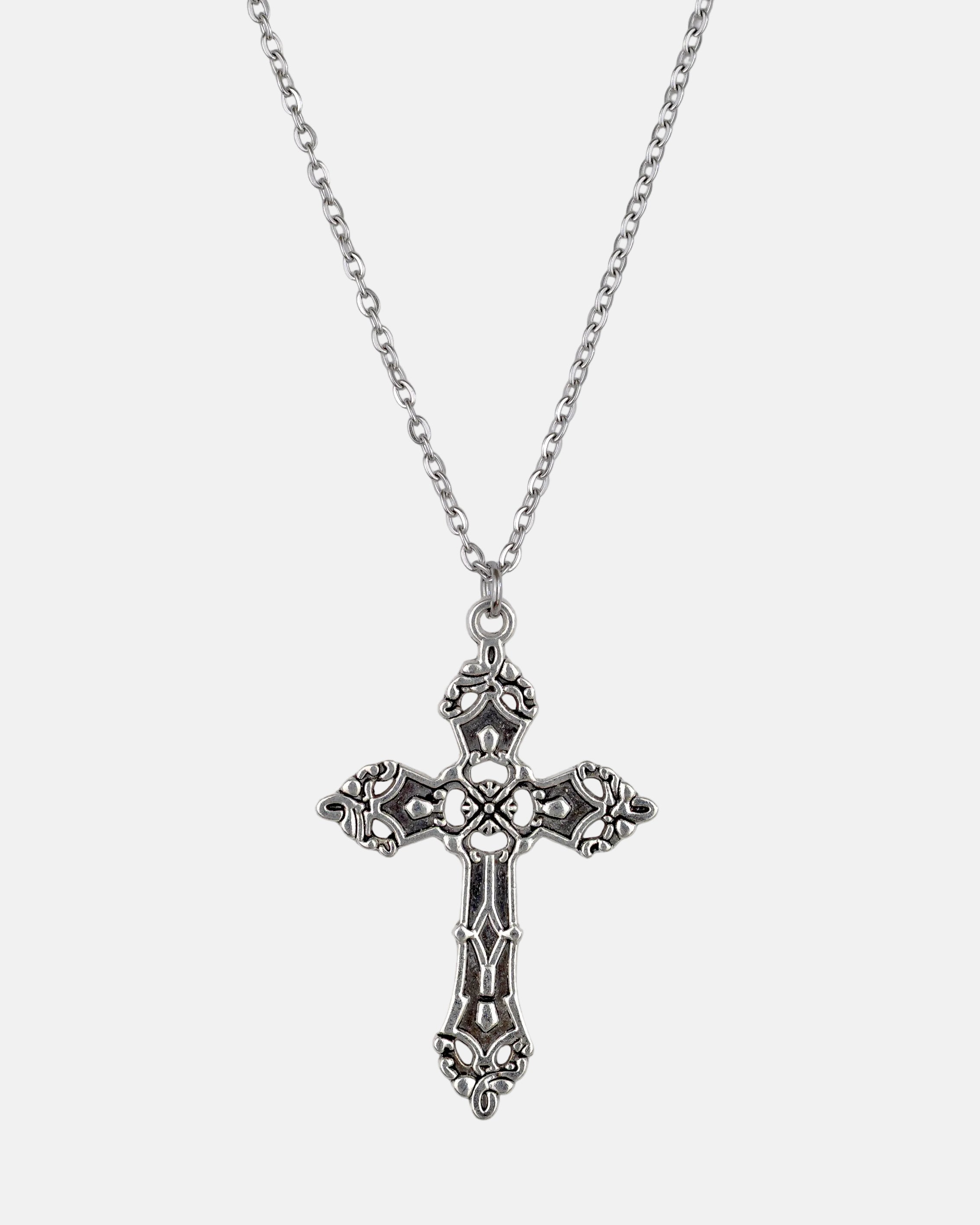 Ornate Cross Necklace - Rynor