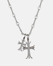 Dual Cross Necklace
