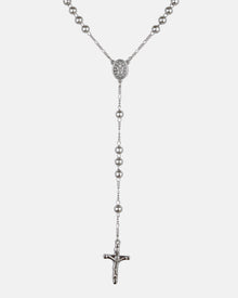 Rozenkrans kruis hanger ketting