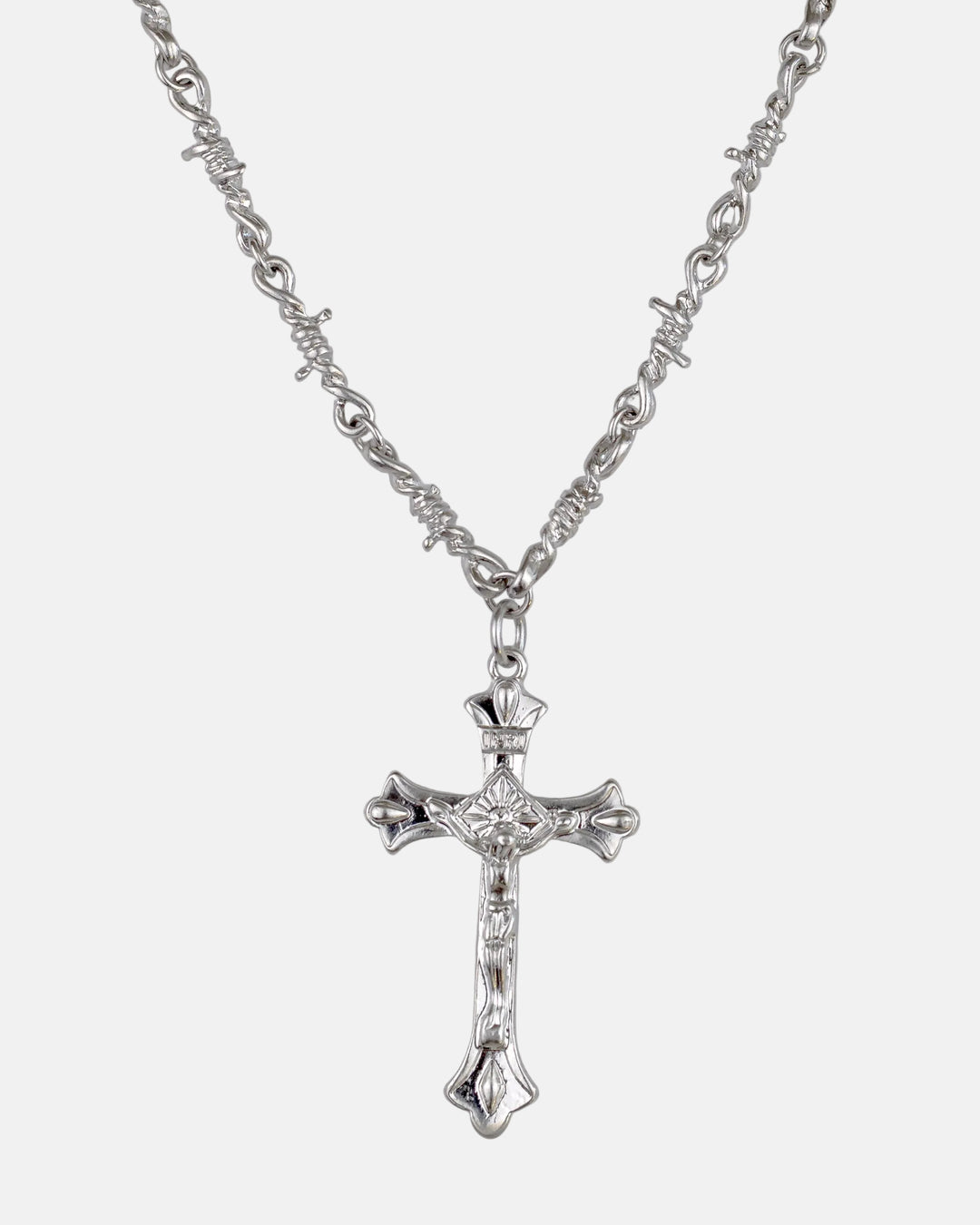 Barbed Cross Necklace