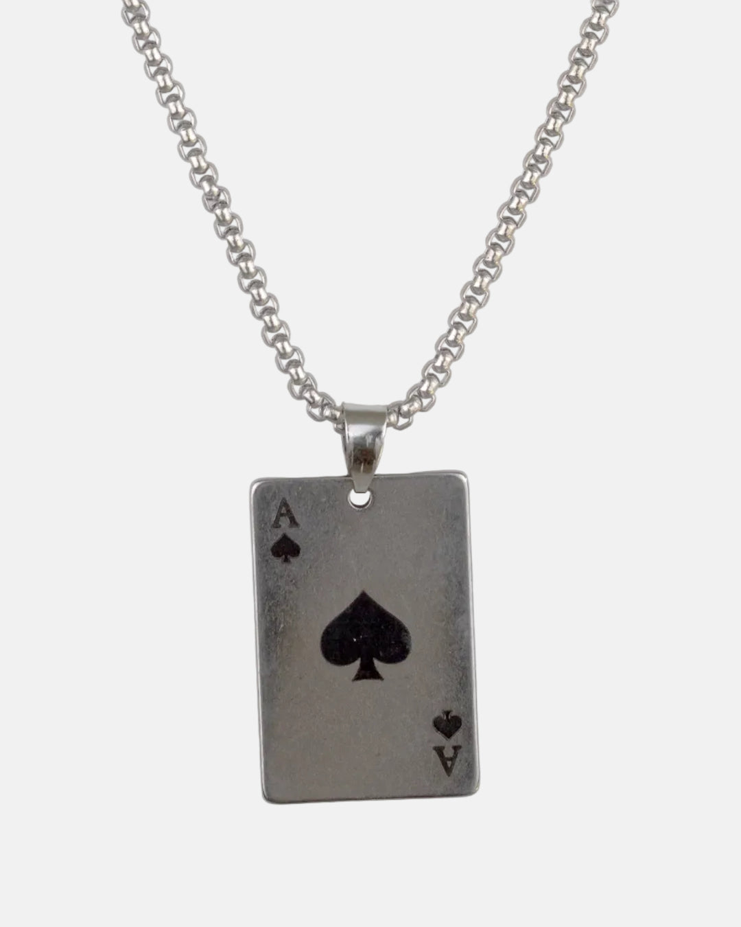 Ace of Spades Necklace