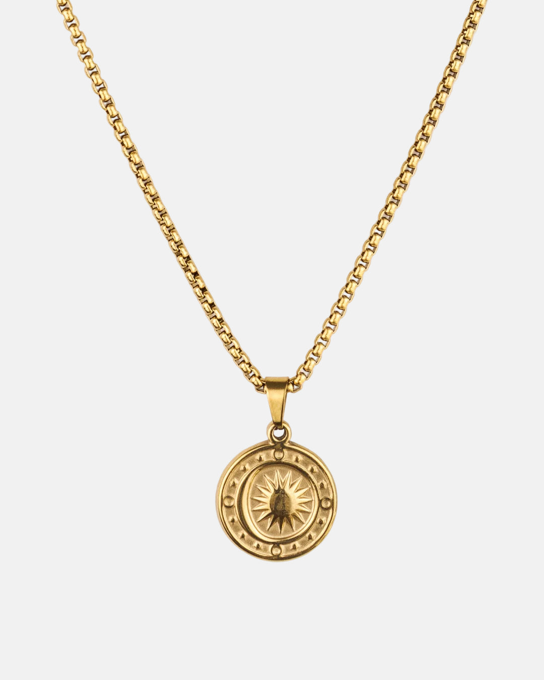 Sun Medallion Necklace