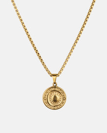 Sun Medallion Necklace