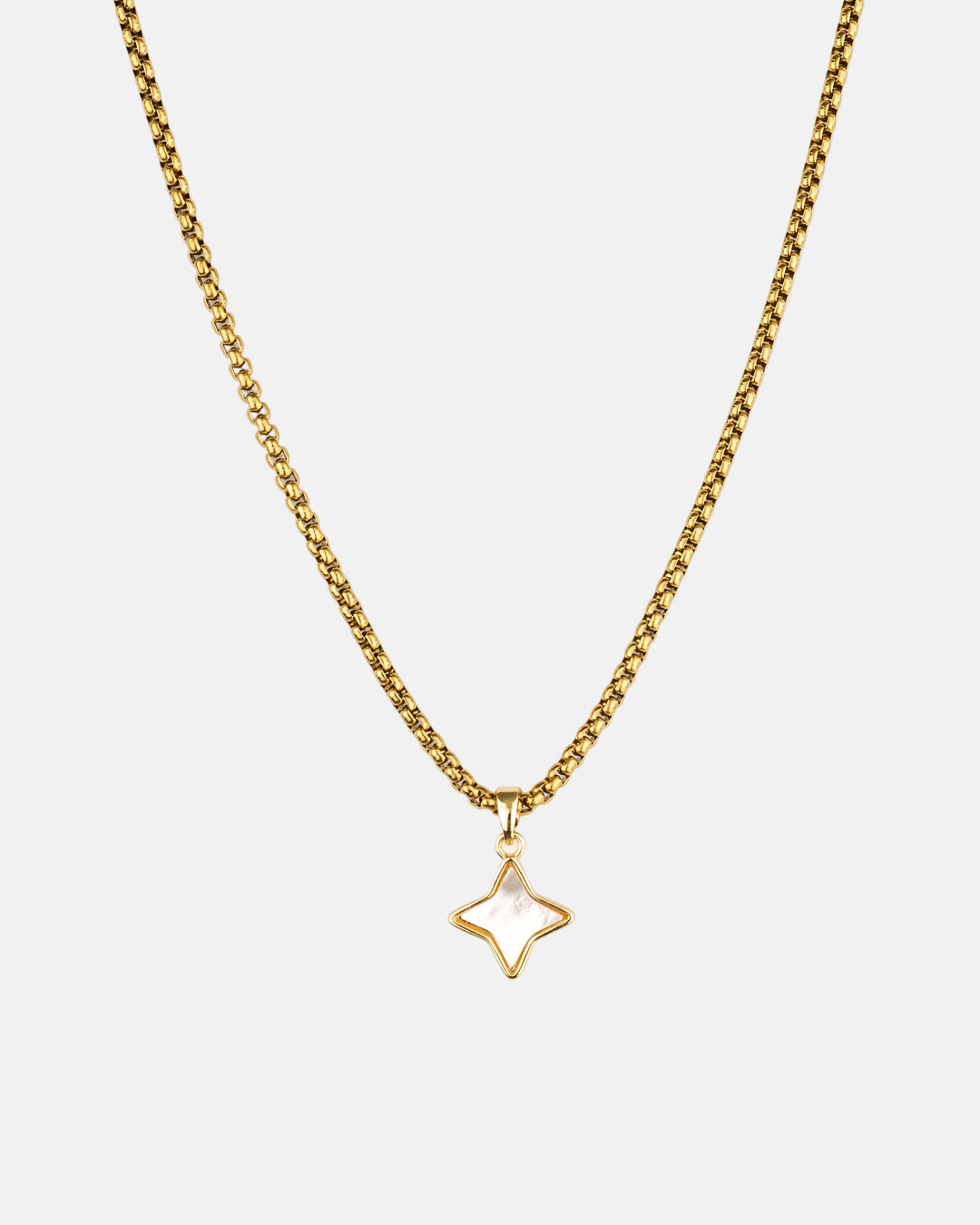 White Opal Star Necklace - Rynor