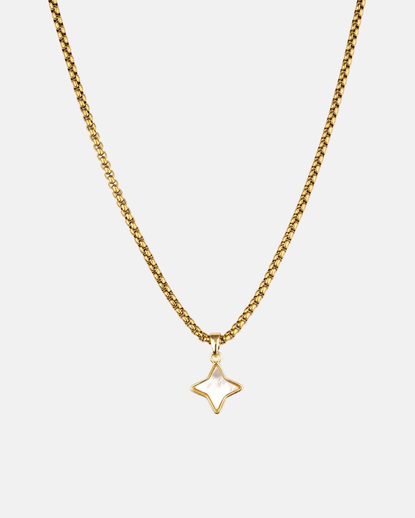 White Opal Star Necklace - Rynor