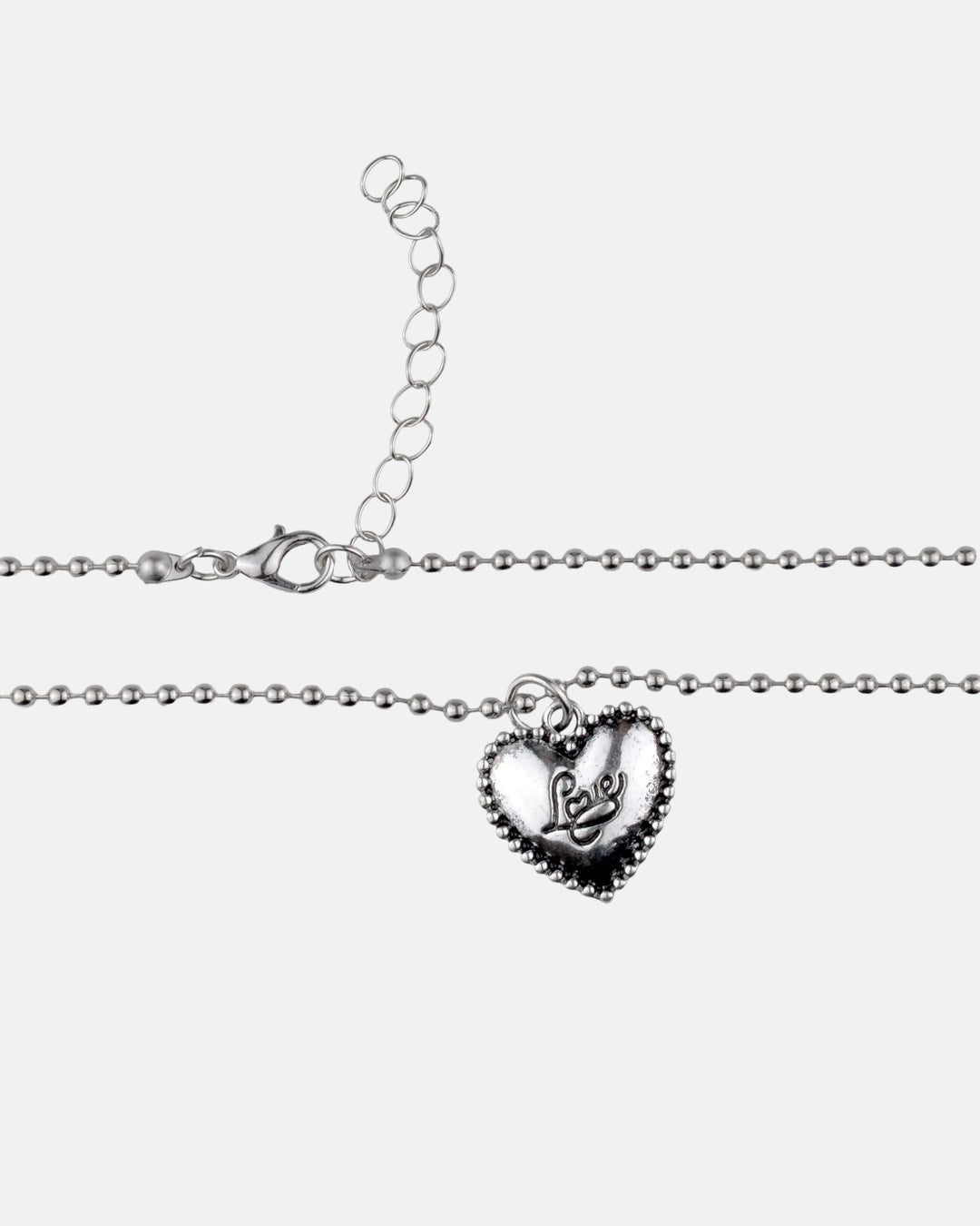 Script Heart Necklace - Rynor