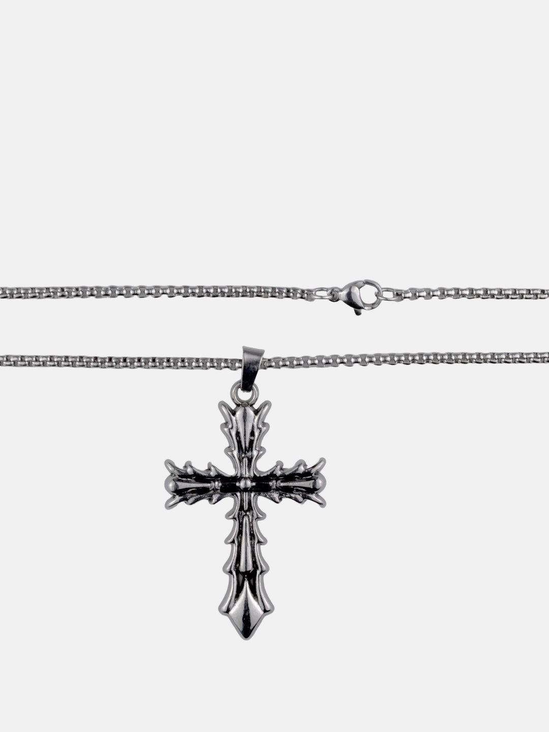 Spiked Cross Necklace - Rynor