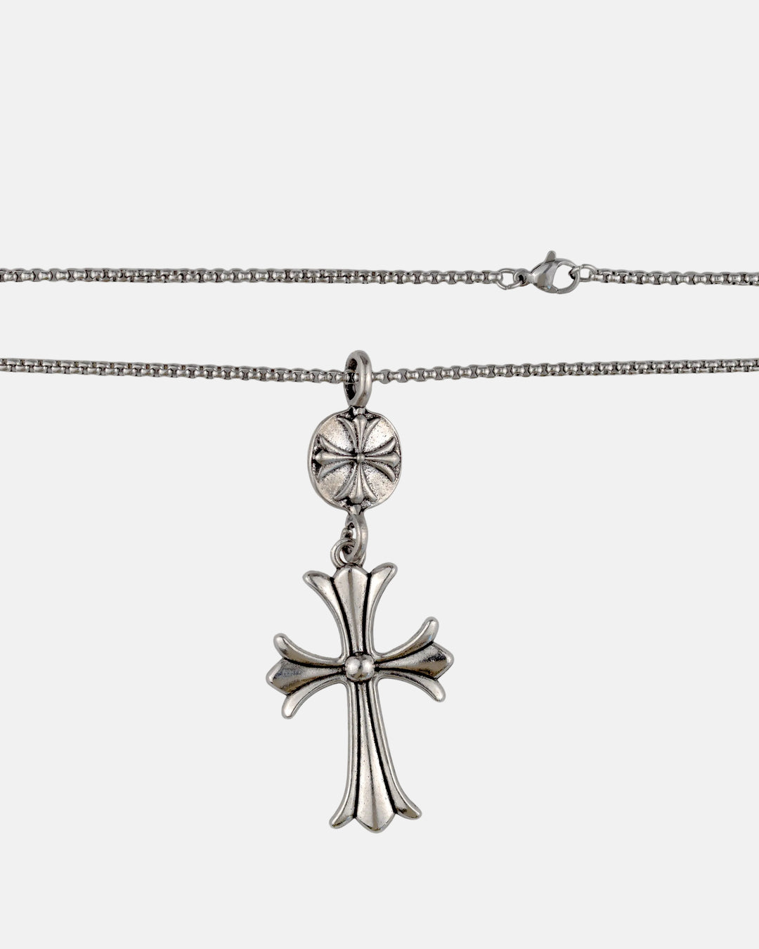 Medallion Cross Necklace