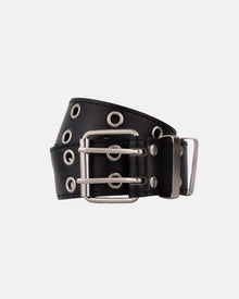 Ceinture à œillets noirs
