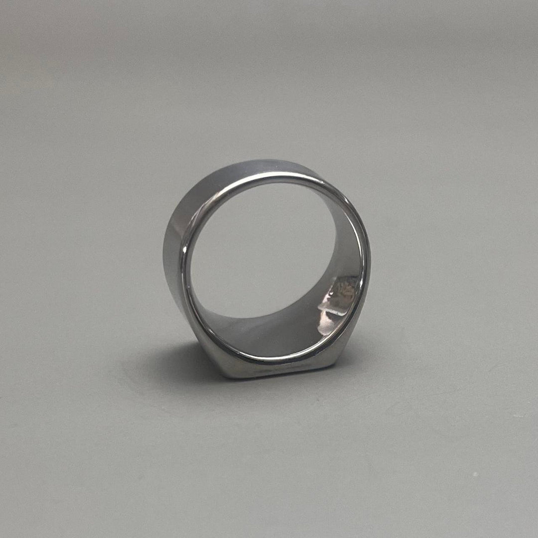Silver Square Signet Ring - Rynor