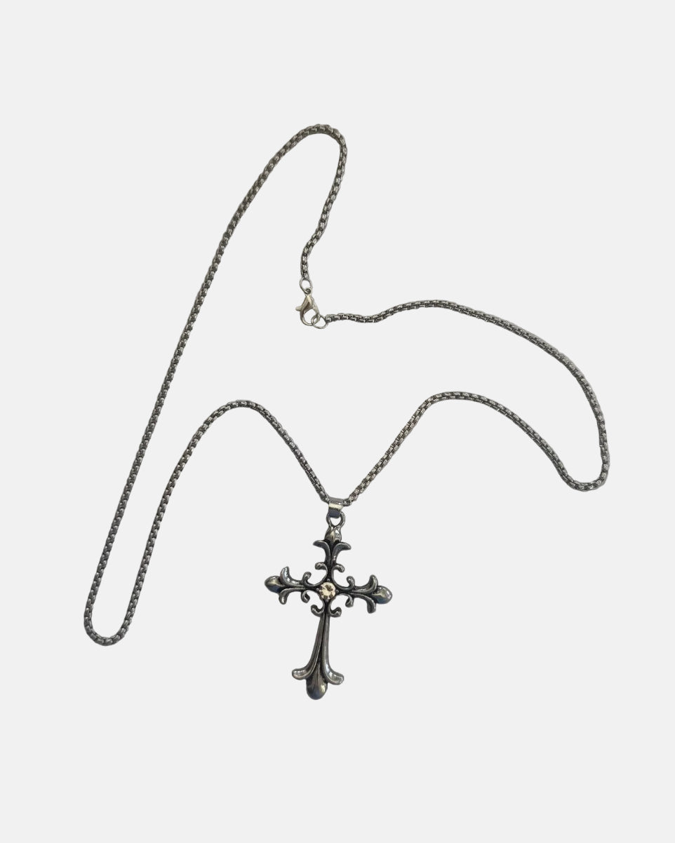 Gothic Cross Pendant Necklace - Rynor
