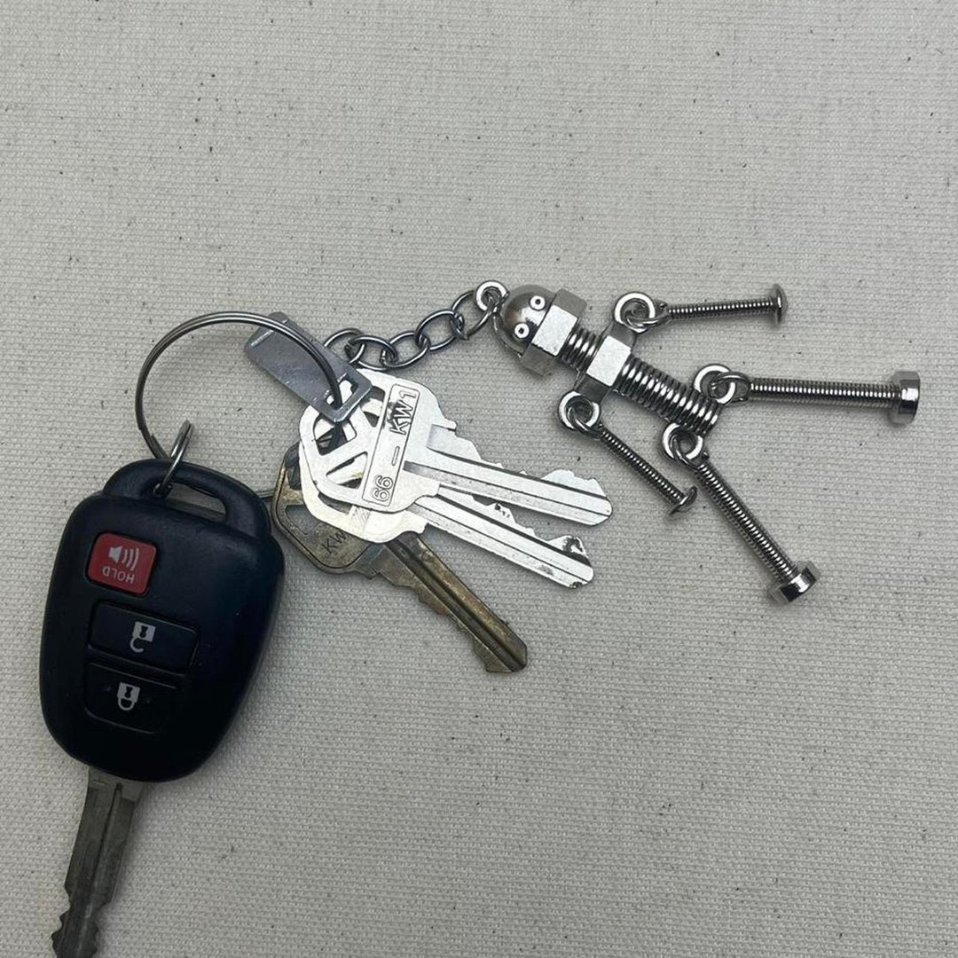 Bolt Man Keychain