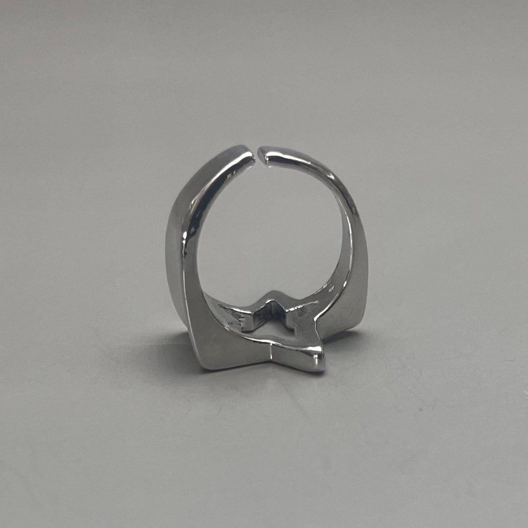 Silver Open Star Ring - Rynor