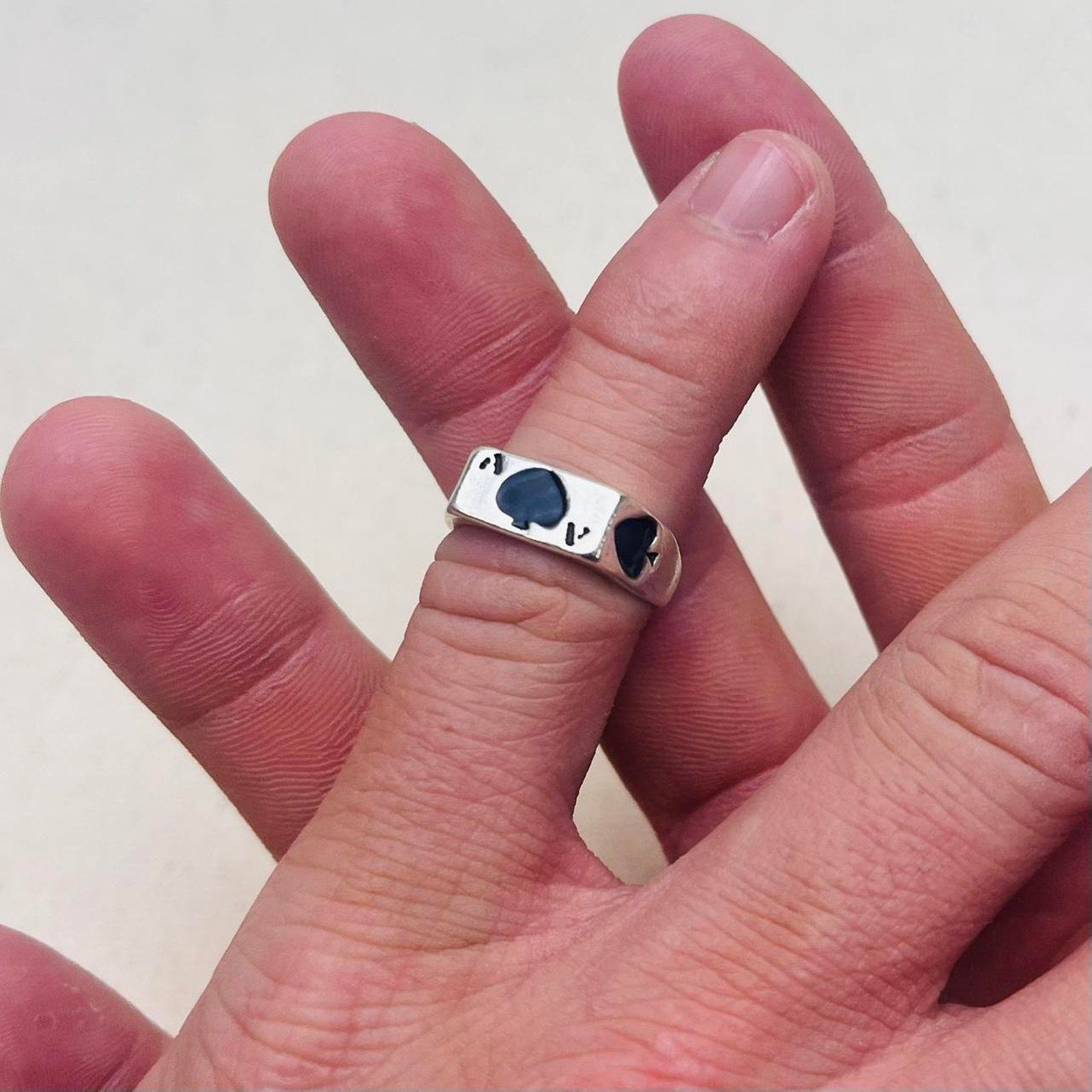 Silver Spade Ring - Rynor