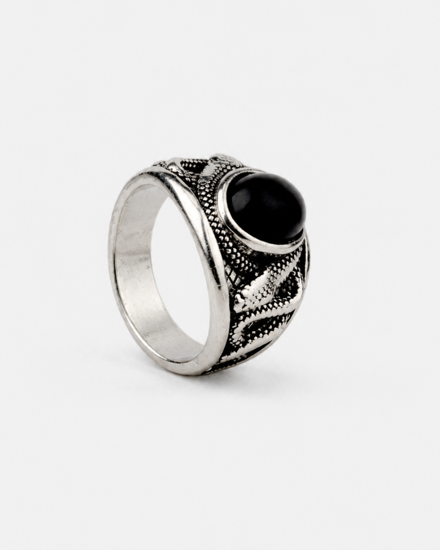 Serpent Stone Ring