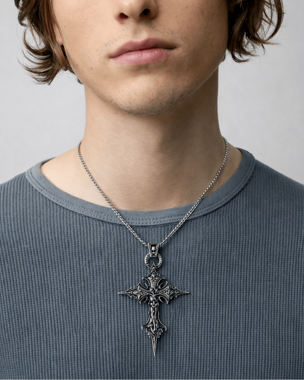 Gothic Relic Cross Necklace - Rynor