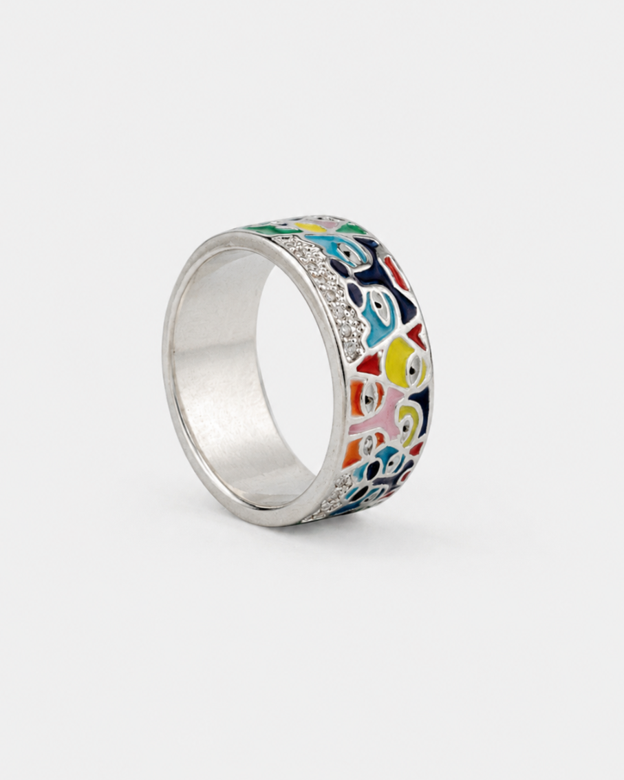 Picaso Mosaic Ring
