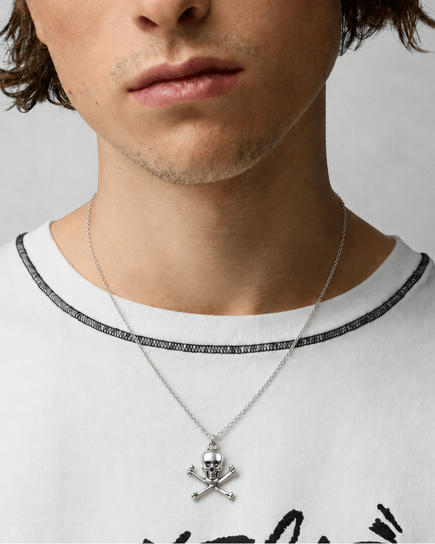 Skull Crossbones Necklace - Rynor