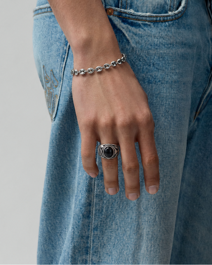 Serpent Stone Ring